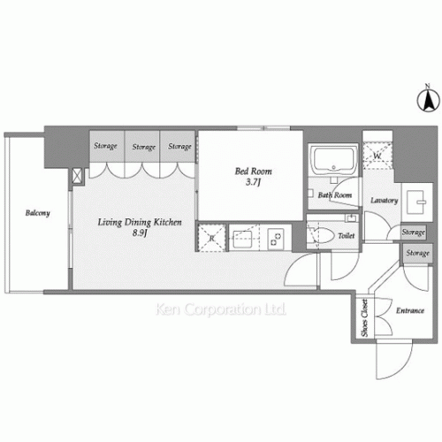 Property Blueprint /rent/tokyoapartment/search/results/208345/2024040176.html