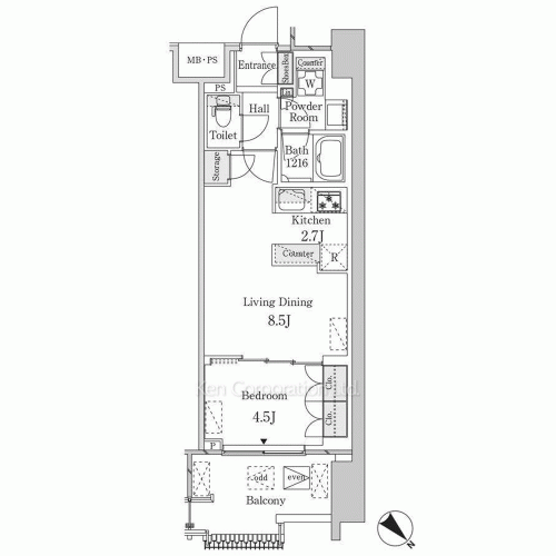 Property Blueprint /rent/tokyoapartment/search/results/208353/2024040223.html