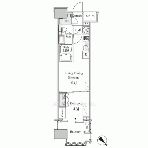 Property Blueprint /rent/tokyoapartment/search/results/208353/2024040559.html