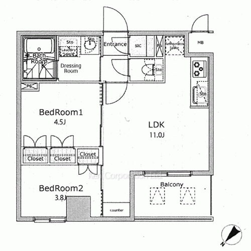 Property Blueprint /rent/tokyoapartment/search/results/209174/2024050241.html