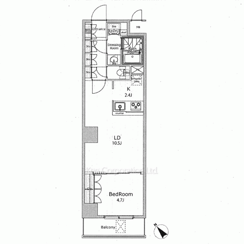 Property Blueprint /rent/tokyoapartment/search/results/209174/2024050260.html