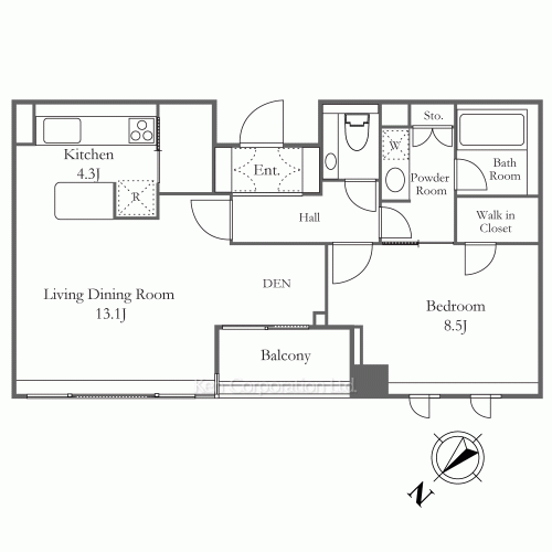 Property Blueprint /rent/tokyoapartment/search/results/132608/2024050588.html
