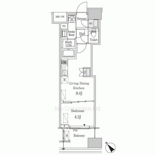 Property Blueprint /rent/tokyoapartment/search/results/208353/2024060077.html