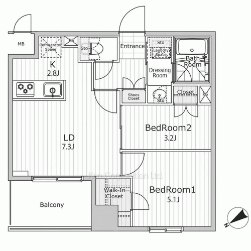 Property Blueprint /rent/tokyoapartment/search/results/209174/2024060460.html
