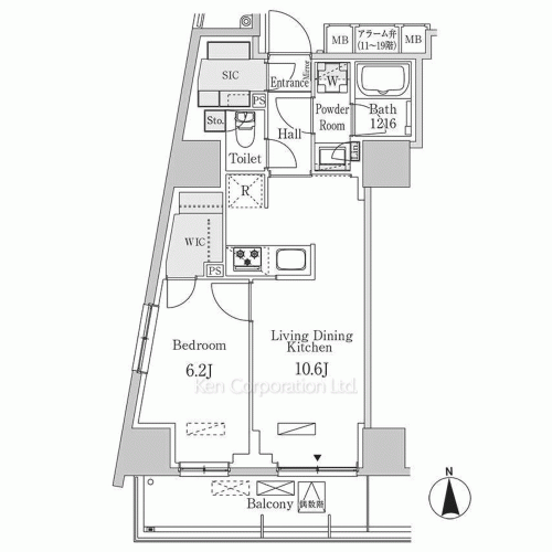 Property Blueprint /rent/tokyoapartment/search/results/201354/2024080091.html