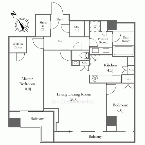Property Blueprint /rent/tokyoapartment/search/results/206463/2024090172.html