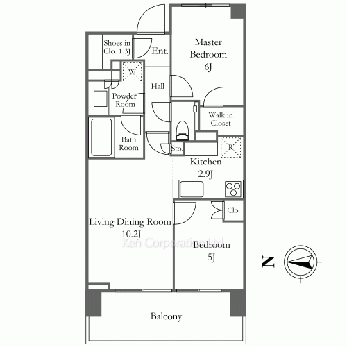 Property Blueprint /rent/tokyoapartment/search/results/172392/2024090437.html