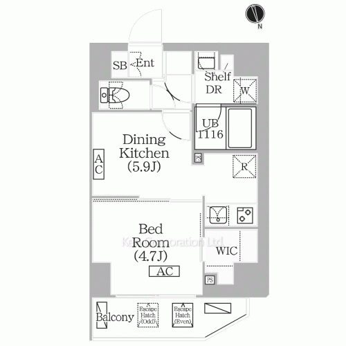Property Blueprint /rent/tokyoapartment/search/results/210344/2024100285.html
