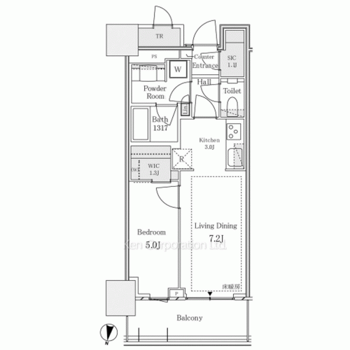 Property Blueprint /rent/tokyoapartment/search/results/209845/2024110333.html