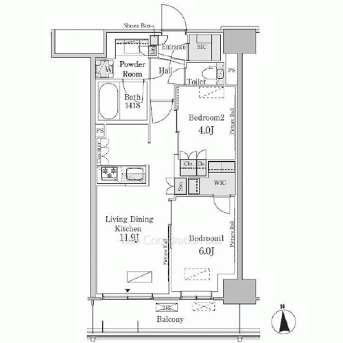 Property Blueprint /rent/tokyoapartment/search/results/207764/2024110538.html