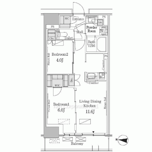 Property Blueprint /rent/tokyoapartment/search/results/207764/2024110543.html