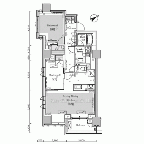 Property Blueprint /rent/tokyoapartment/search/results/208321/2024110722.html