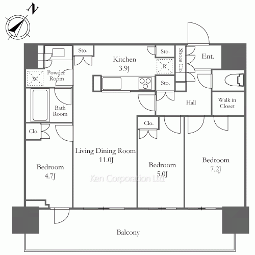 Property Blueprint /rent/tokyoapartment/search/results/209487/2024110746.html