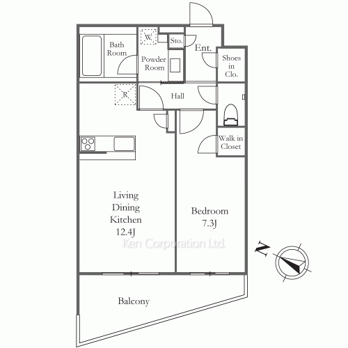 Property Blueprint /rent/tokyoapartment/search/results/210735/2024120023.html