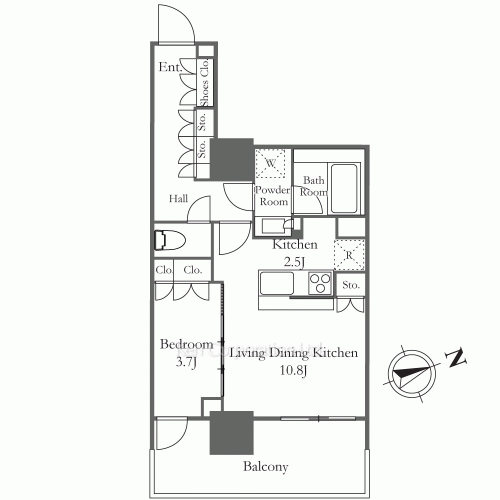Property Blueprint /rent/tokyoapartment/search/results/210655/2024120147.html
