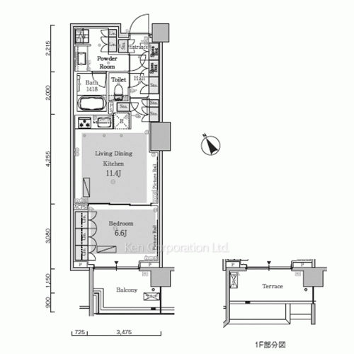 Property Blueprint /rent/tokyoapartment/search/results/208321/2024120431.html