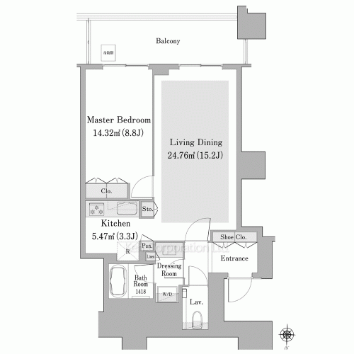 Property Blueprint /rent/tokyoapartment/search/results/207868/2025010189.html