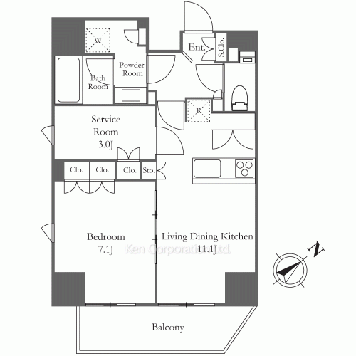 Property Blueprint /rent/tokyoapartment/search/results/209915/2025010875.html