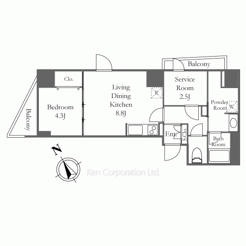 Property Blueprint /rent/tokyoapartment/search/results/211324/2025020310.html