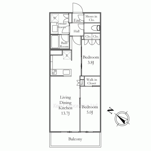 Property Blueprint /rent/tokyoapartment/search/results/210394/2025020568.html