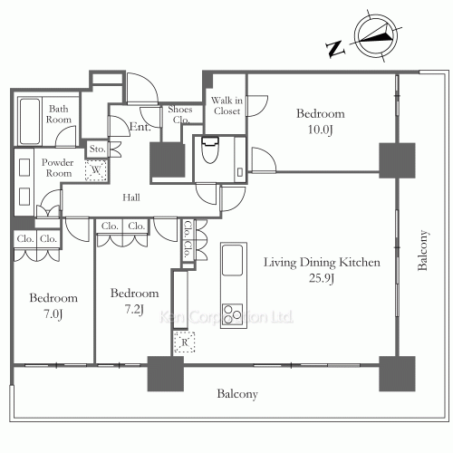 Property Blueprint /rent/tokyoapartment/search/results/210655/2025020646.html