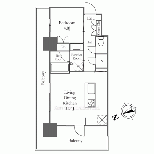 Property Blueprint /rent/tokyoapartment/search/results/210655/2025020760.html