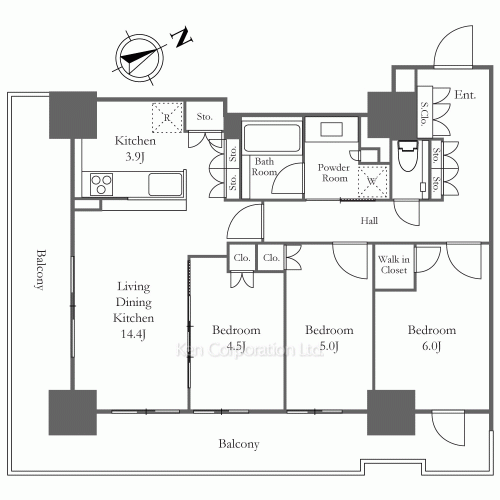Property Blueprint /rent/tokyoapartment/search/results/210655/2025020780.html