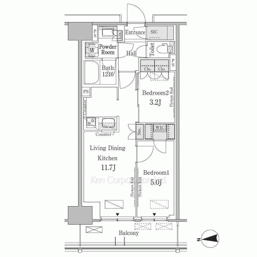 Property Blueprint /rent/tokyoapartment/search/results/207764/2025020932.html