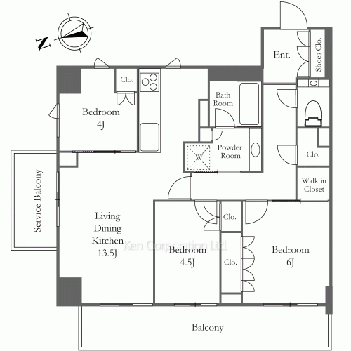 Property Blueprint /rent/tokyoapartment/search/results/209617/2025030066.html