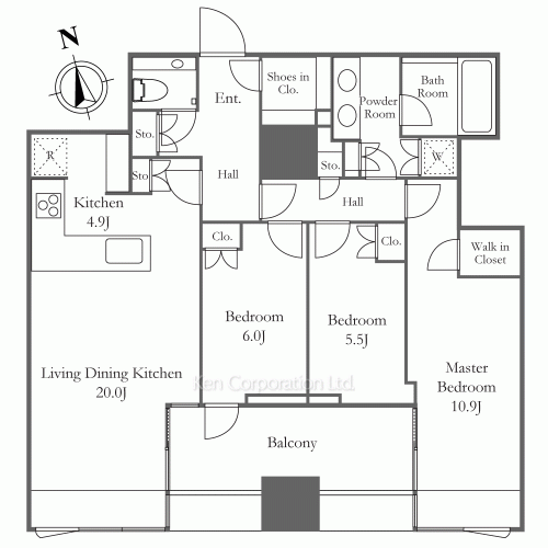 Property Blueprint /rent/tokyoapartment/search/results/210251/2025030164.html