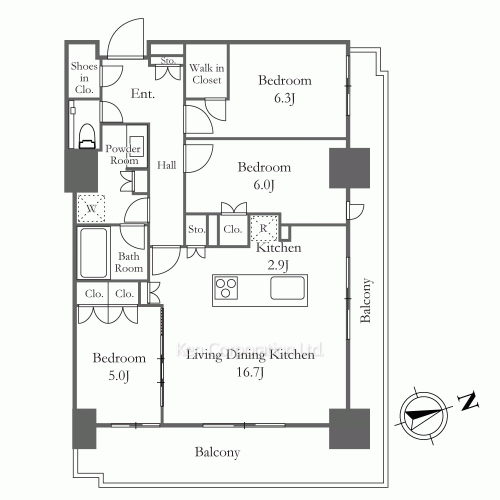Property Blueprint /rent/tokyoapartment/search/results/210655/2025030449.html