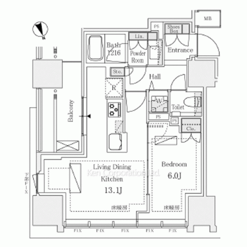 Property Blueprint /rent/tokyoapartment/search/results/199991/2025030518.html