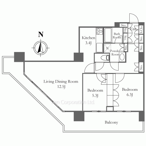 Property Blueprint /rent/tokyoapartment/search/results/151317/2025030580.html