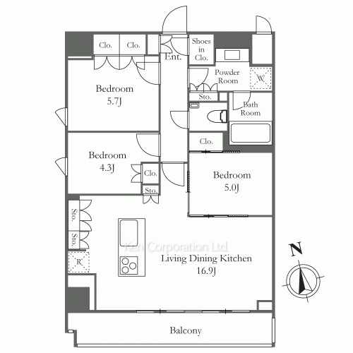 Property Blueprint /rent/tokyoapartment/search/results/211602/2025030664.html