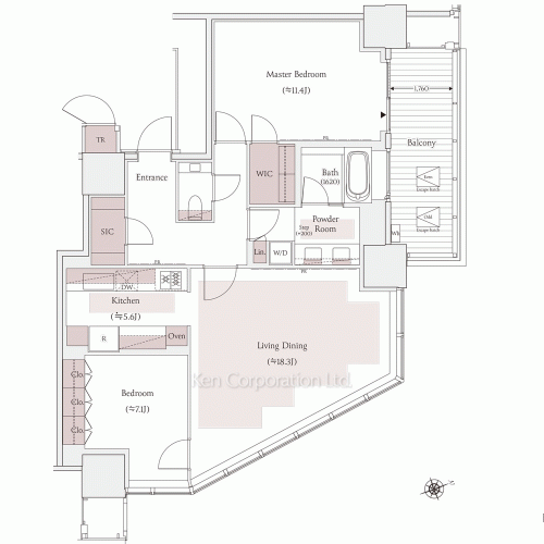 Property Blueprint /rent/tokyoapartment/search/results/213086/2025090112.html