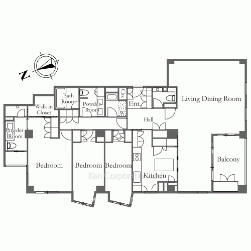 Property Blueprint /rent/tokyoapartment/search/results/213340/2025100004.html