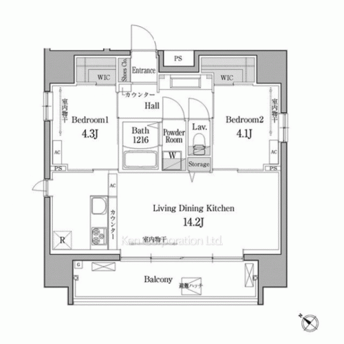 Property Blueprint /rent/tokyoapartment/search/results/213421/2025100166.html