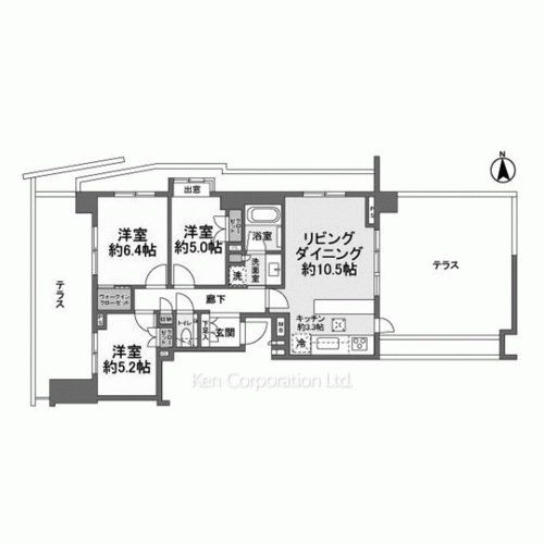 Property Blueprint /rent/yokohamaapartment/search/results/213442/2025100223.html
