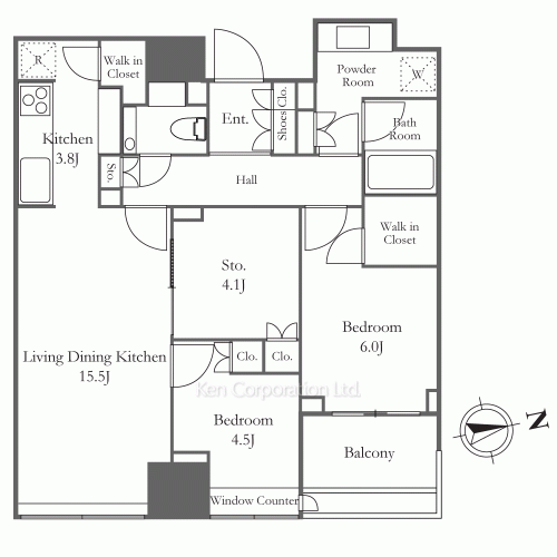 Property Blueprint /rent/tokyoapartment/search/results/210692/2025100481.html