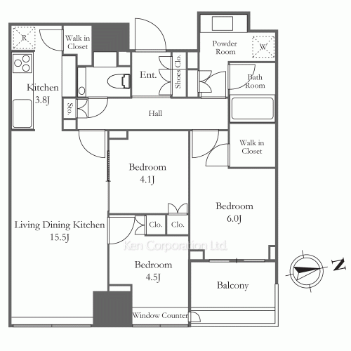 Property Blueprint /rent/tokyoapartment/search/results/210692/2025100483.html