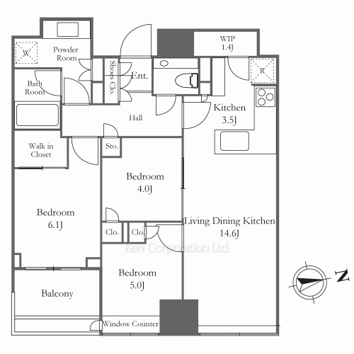Property Blueprint /rent/tokyoapartment/search/results/210692/2025100485.html
