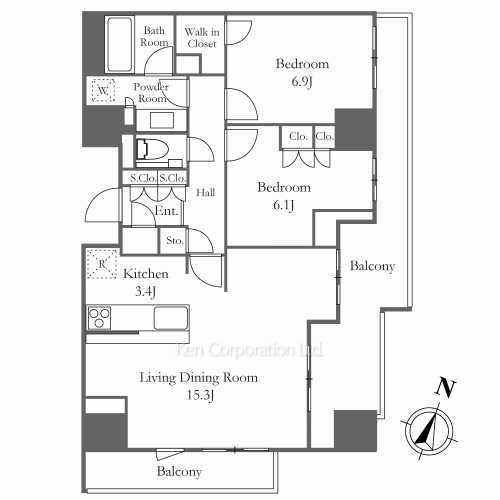 Property Blueprint /rent/tokyoapartment/search/results/213324/2025100530.html
