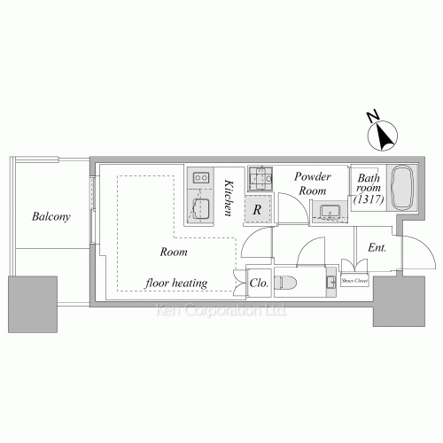 Property Blueprint /rent/tokyoapartment/search/results/208956/2025100556.html