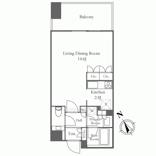 Property Blueprint /rent/tokyoapartment/search/results/208956/2025100571.html