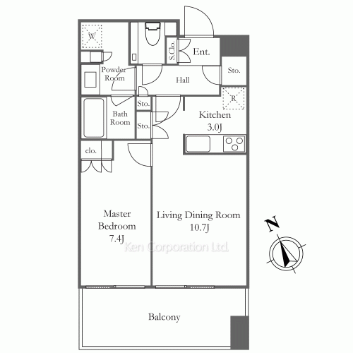 Property Blueprint /rent/tokyoapartment/search/results/208956/2025100580.html