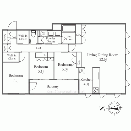 Property Blueprint /rent/tokyoapartment/search/results/213605/2025100603.html
