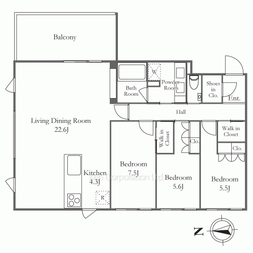 Property Blueprint /rent/tokyoapartment/search/results/213605/2025100604.html