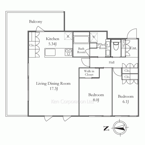 Property Blueprint /rent/tokyoapartment/search/results/213605/2025100607.html