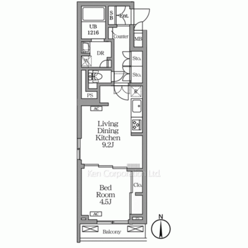 Property Blueprint /rent/tokyoapartment/search/results/213615/2025100627.html