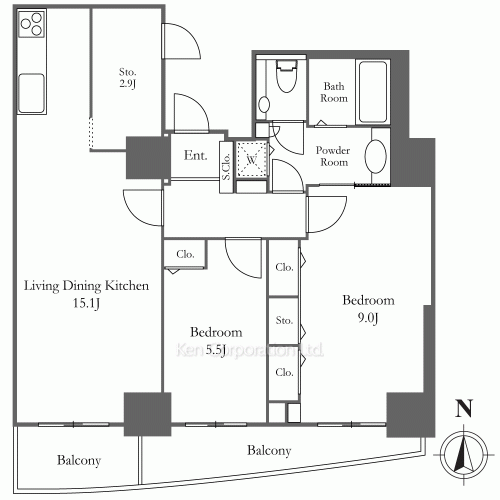 Property Blueprint /rent/tokyoapartment/search/results/165176/2025100628.html